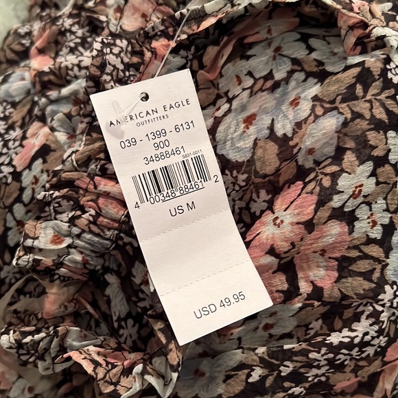 NWT 💐 AE Floral Dress - Picture 4 of 4